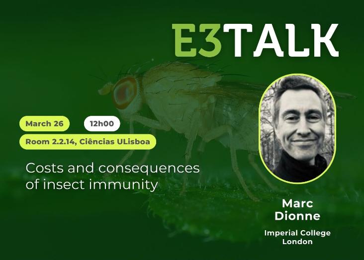  Attend the E3 Talk: Costs and Consequences of Insect Immunity