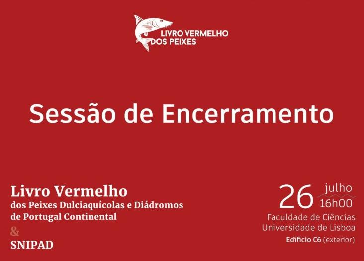 Lançamento do Livro Vermelho e Sistema Nacional de Informação dos Peixes Dulciaquícolas e Diádromos de Portugal Continental