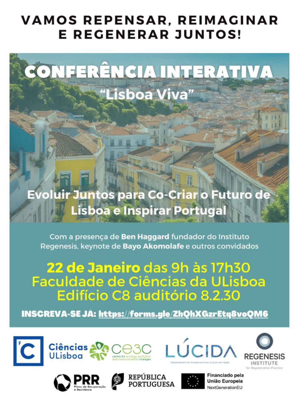 Poster Conf Interativa Lisboa Viva